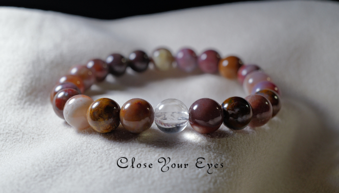 ハイパーエナジーブレス　レッドスレイマン　８ｍｍ　０２