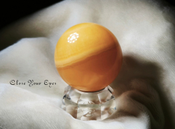 丸玉　メキシコ産　オレンジカルサイト　０２