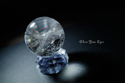 レインボー水晶　50mm　丸玉　０３