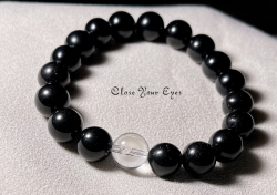 ハイパーエナジーブレスレット　テクタイト　１０ｍｍ