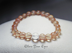 7ｍｍエナジーブレス　チベタンオレンジラブラドライト　０9