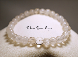 ６ｍｍエナジーブレス　ゴールデンレムリアンシードクリスタル　０２　オンリーワンブレス