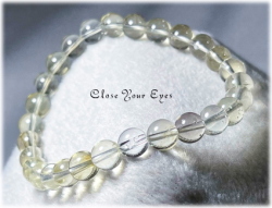 6mmエナジーブレス　リビアンガラス　０２　Only1ブレス