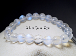 ８ｍｍエナジーブレス　ブルームーンストーン　０２　オンリーワンブレス