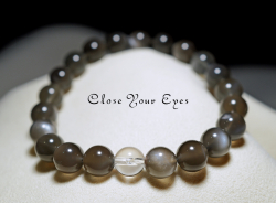 ８ｍｍエナジーブレス　グレームーンストーン　０２　オンリーワンブレス