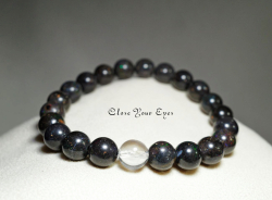 ８ｍｍエナジーブレス　マトリックスオパール　０１　オンリーワンブレス