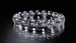 １０ｍｍエナジーブレス　スカルドゥ水晶　０１　オンリーワンブレス