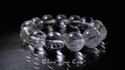 １６ｍｍエナジーブレス　スカルドゥ水晶　０１　オンリーワンブレス