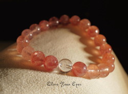 ８mmエナジーブレス　アフリカン・ストロベリークォーツ　０１　オンリーワンブレス