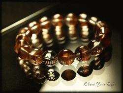 ハイパーエナジーブレス　レッドファントムクォーツ　１１ミリ　画像１