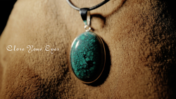 シルバーペンダント　８３　チベタンターコイズ