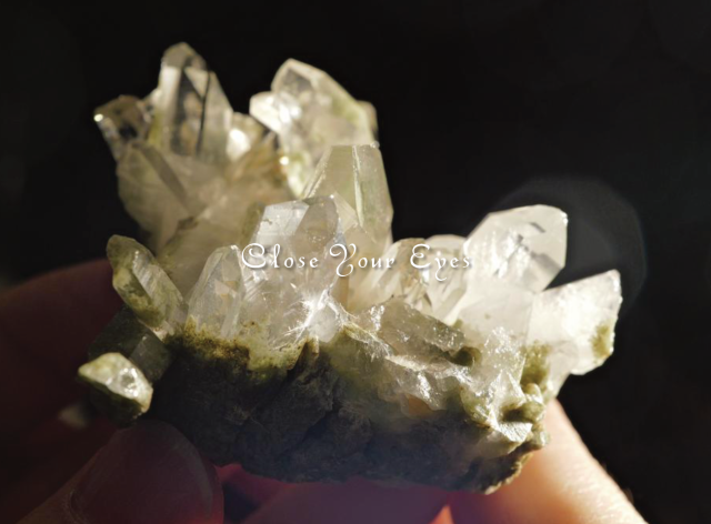 クローライトinクォーツ