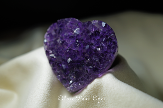 アメシスト　ハート