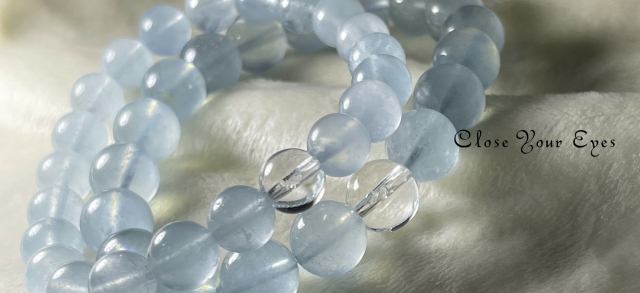 ハイパーエナジーブレスレット　アクアマリン