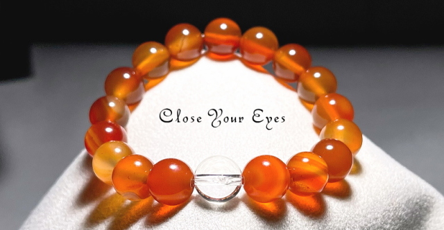 ハイパーエナジーブレスレット　カーネリアン