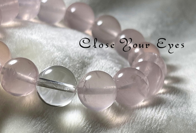 ハイパーエナジーブレスレット　ローズクォーツ