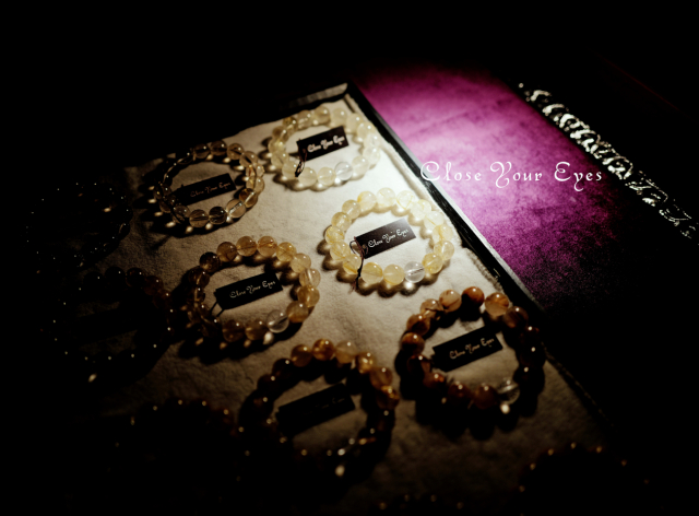 12mmエナジーブレス 金のルチルクォーツ　Only1ブレス　イメージ画像