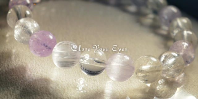 ８ｍｍエナジーブレス　クンツァイト　オンリーワンブレス