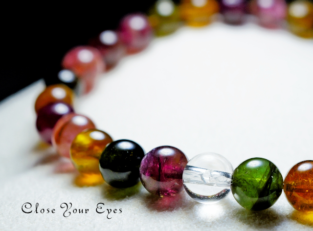 ６ｍｍエナジーブレス　マルチトルマリン　オンリーワンブレス