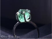 原石リング　イングリッシュフローライト　０３