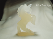 メノウ彫り物・ユニコーン　０２