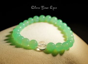 ７ｍｍエナジーブレス　クリソプレーズ　０２　オンリーワンブレス