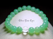 ８ｍｍエナジーブレス　クリソプレーズ　０２　オンリーワンブレス