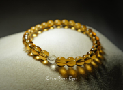 ６ｍｍエナジーブレス　シトリン　０１　オンリーワンブレス