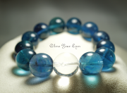 １６ｍｍエナジーブレス　ブルーフローライト　ジャンボブレス　オンリーワンブレス