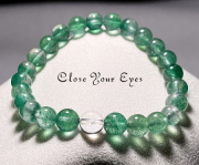 7.5mmエナジーブレス　フックサイトinクォーツ　０１　オンリーワンブレス