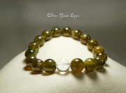 １０ｍｍエナジーブレス　グリーンガーネット　０２　オンリーワンブレス