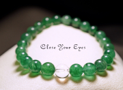 ８ｍｍエナジーブレス　リアルグリーンアベンチュリン　０１　オンリーワンブレス