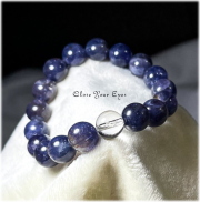 １０mmエナジーブレス　ブラッドショット・アイオライト　０１　オンリーワンブレス