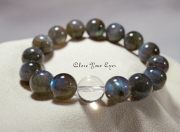 １２ｍｍエナジーブレス　ラブラドライト　０１　オンリーワンブレス