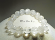 １０ｍｍエナジーブレス　マニカラン水晶　０１　オンリーワンブレス