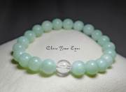 ８ｍｍエナジーブレス　グリーンムーンストーン　０１　オンリーワンブレス