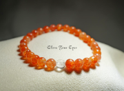 ６ｍｍエナジーブレス　サンストーン　０２　オンリーワンブレス