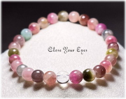 ６ｍｍエナジーブレス　マルチトルマリン　０１　オンリーワンブレス　オンリーワンブレス