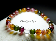 ６ｍｍエナジーブレス　マルチトルマリン　０１　オンリーワンブレス