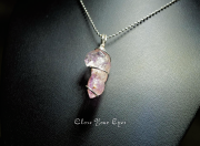 ワイヤーペンダント　００４　アメシストエレスチャル