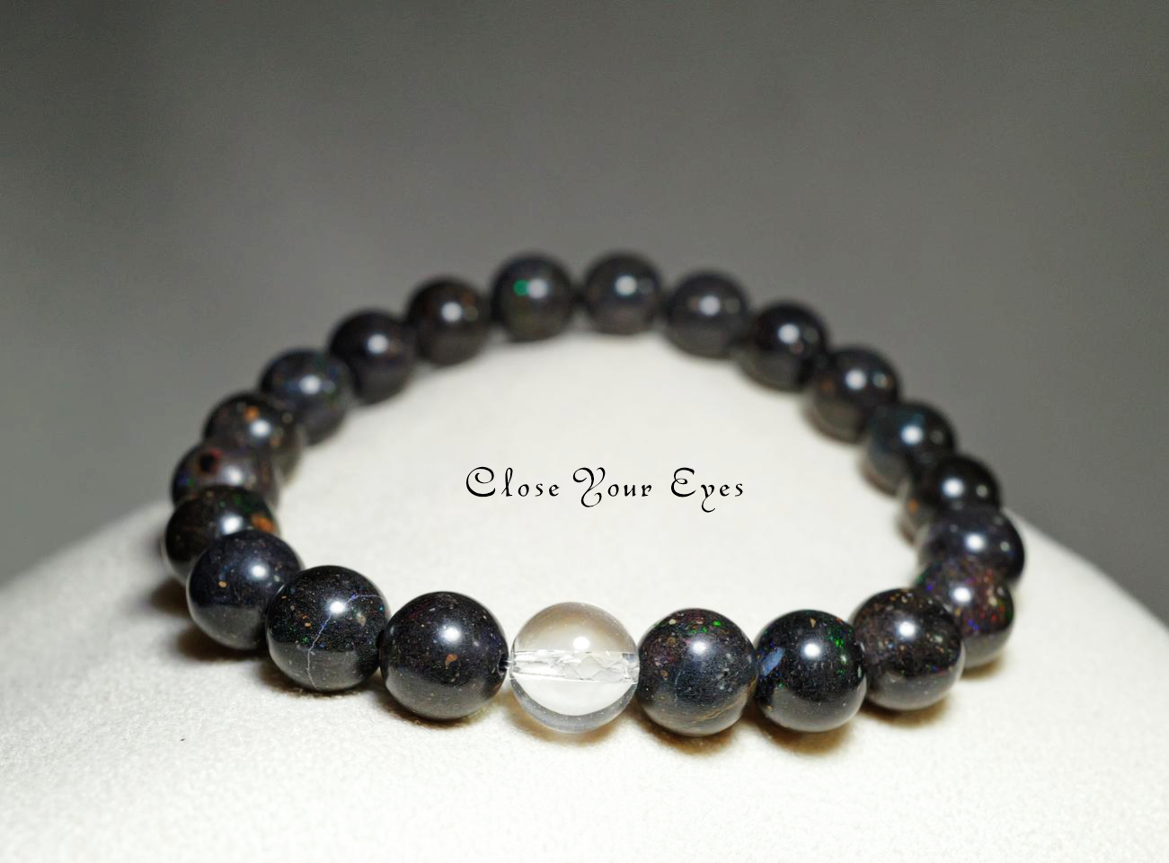 ８ｍｍエナジーブレス　マトリックスオパール　０１　オンリーワンブレス