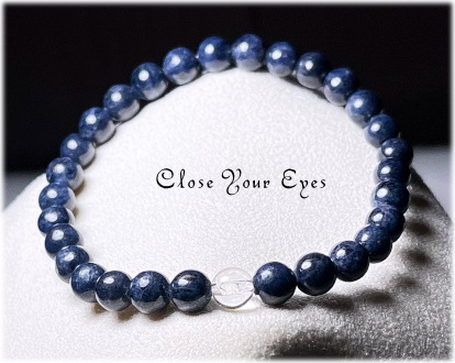 ６ｍｍエナジーブレス　サファイア　０２　オンリーワンブレス