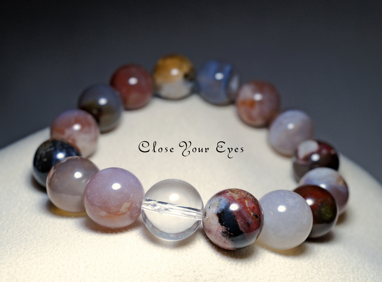 １２ｍｍエナジーブレス　ホワイトスレイマン（朱）　０１　オンリーワンブレス