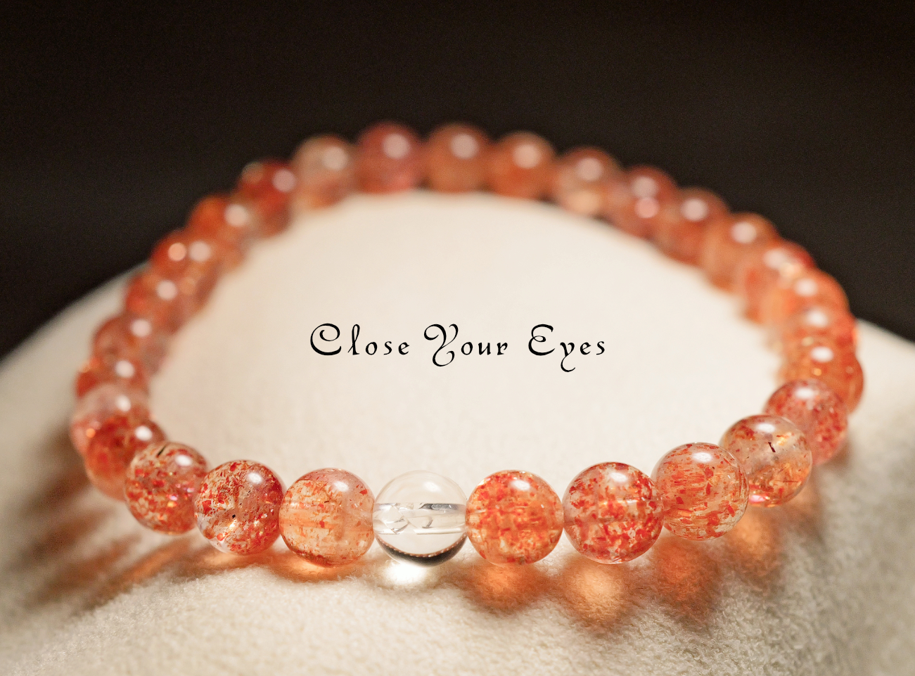 ６ｍｍエナジーブレス　サンストーン　０１　オンリーワンブレス