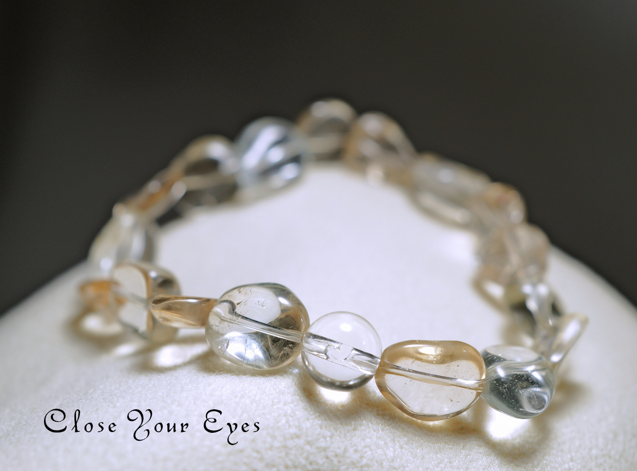 エナジーラフブレス　ナチュラルトパーズ　０１　オンリーワンブレス