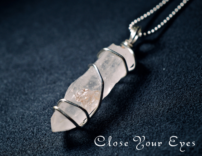 ペンデュラム　ガネーシュヒマール水晶　０４