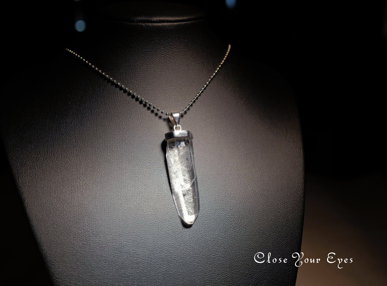 シルバーペンダント　ブラジル・ゼカ産　水晶　１４８
