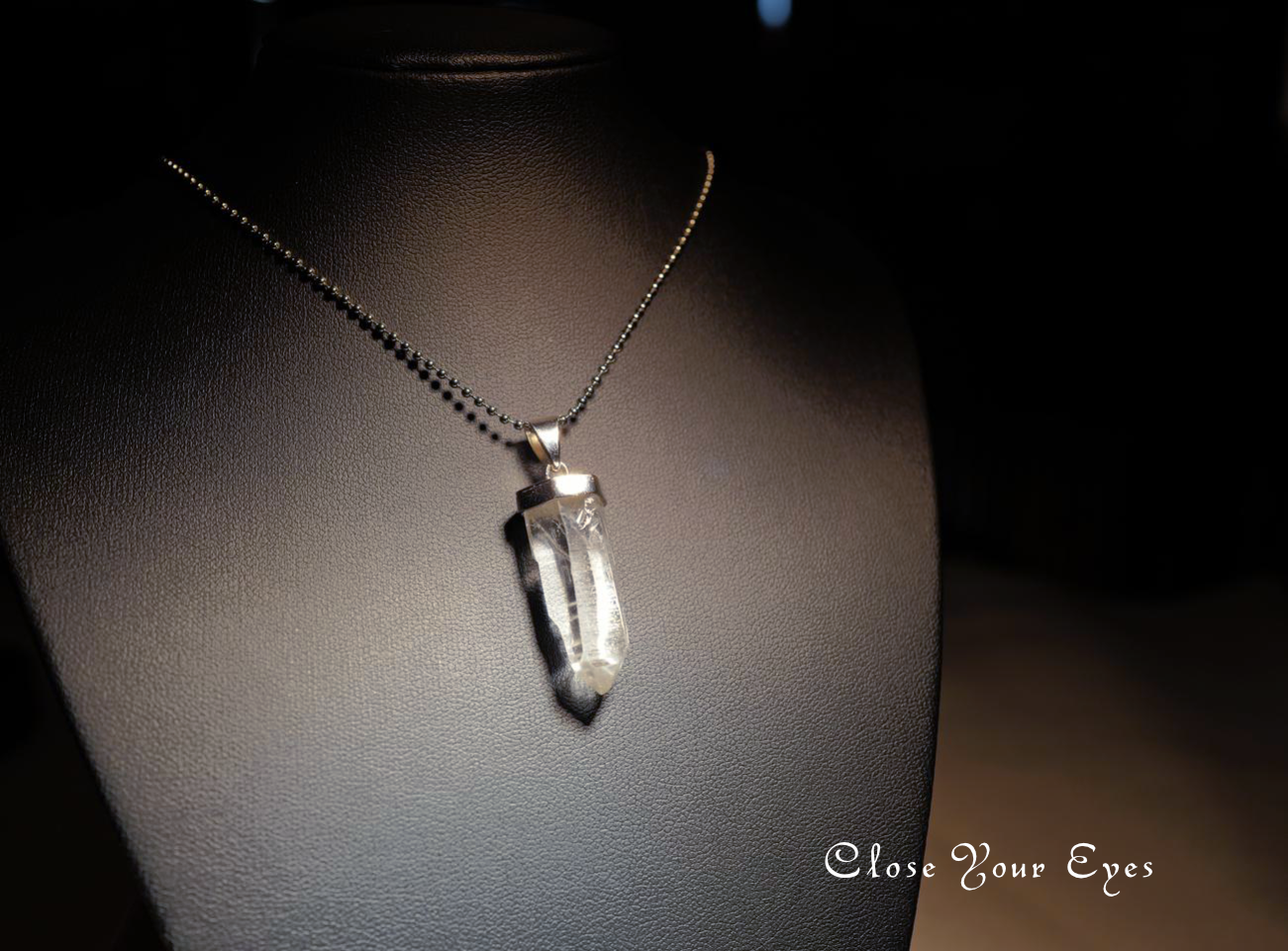 シルバーペンダント　ブラジル産　レムリアン水晶　１４９