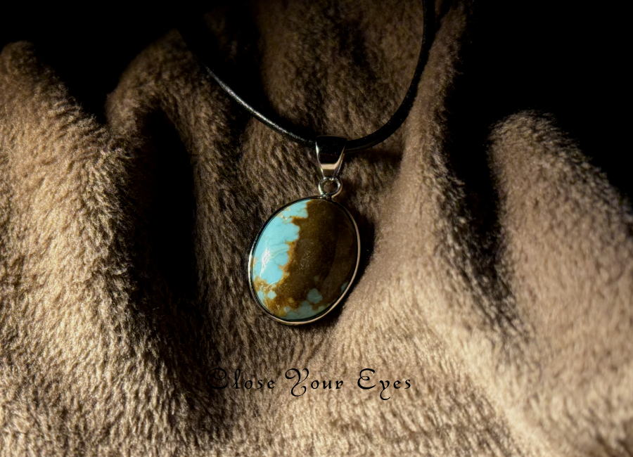 バーペンダント　５３ ＃８ターコイズ （ナンバーエイトターコイズ）