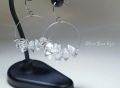 本水晶　デザインピアス　０３